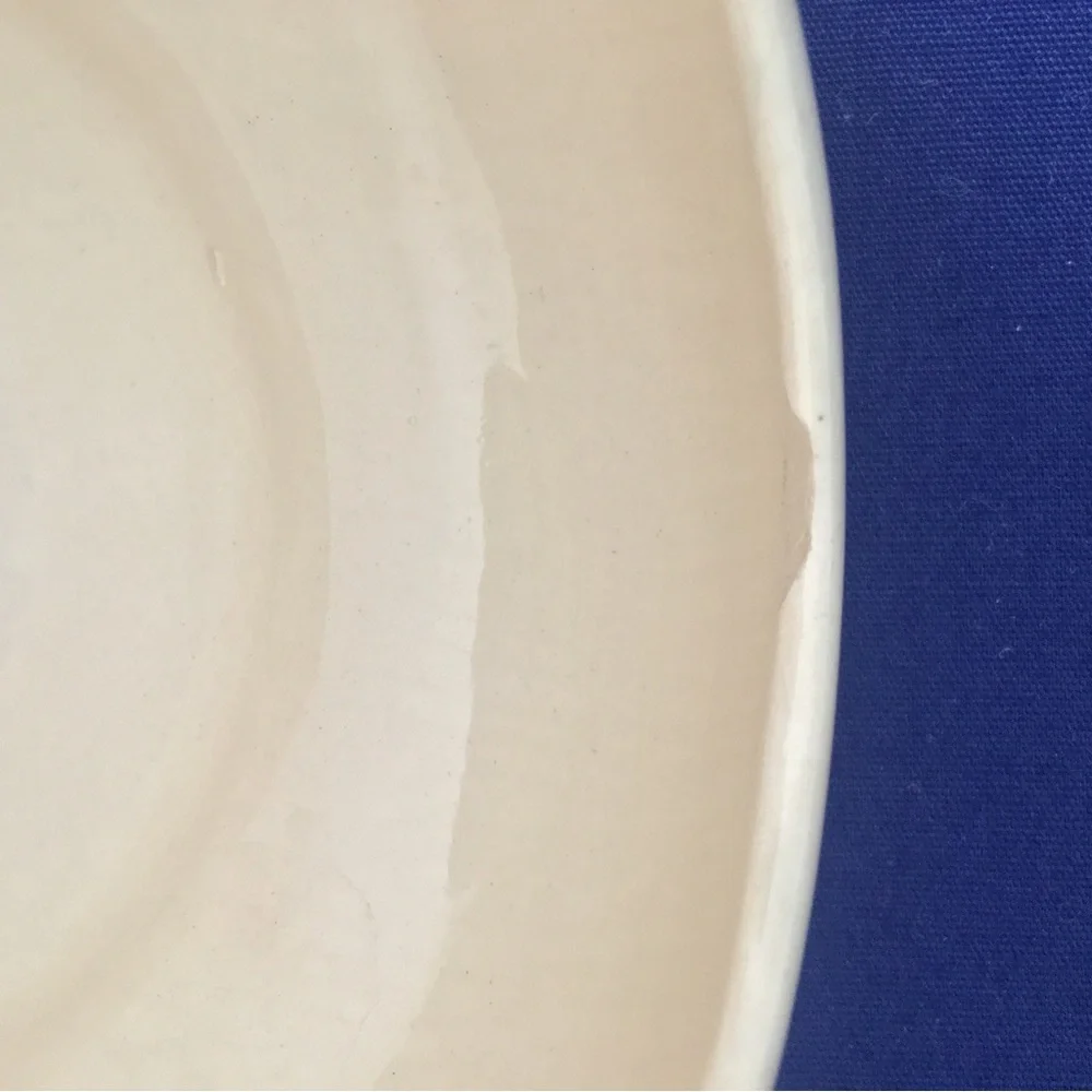 Vintage Handmade Ceramic Cat Jewelry Dish
